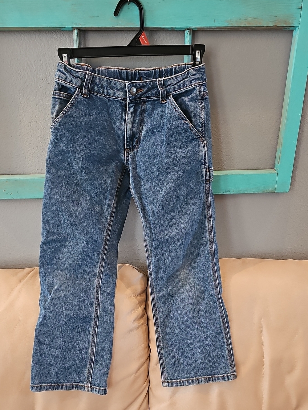 Carhartt Kids Blue Straight-Leg Jeans